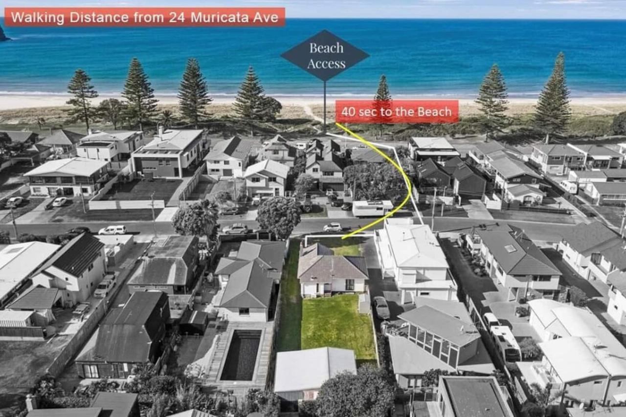 Mount Beach House - 40 Seconds From The Beach マウント・マウンガヌイ エクステリア 写真